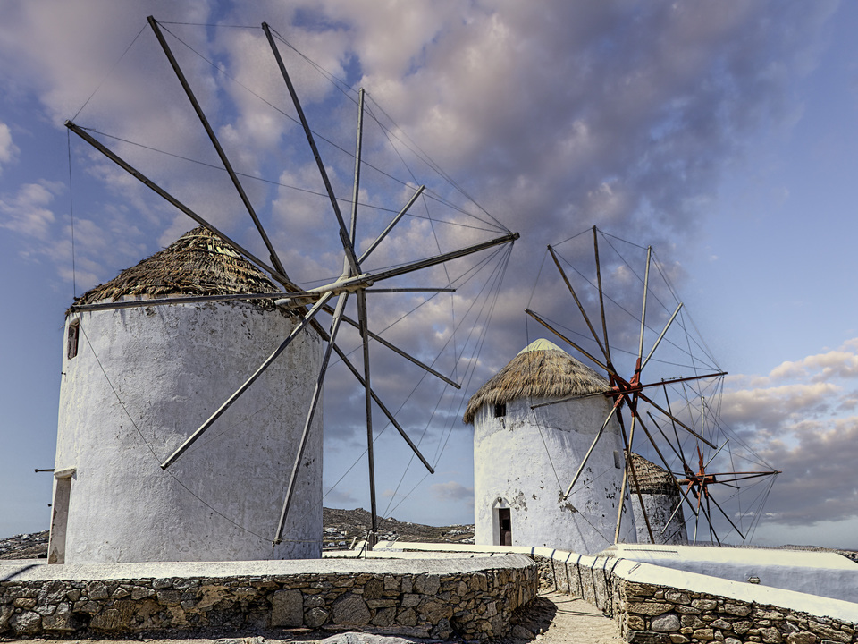 Mykonos Windmills