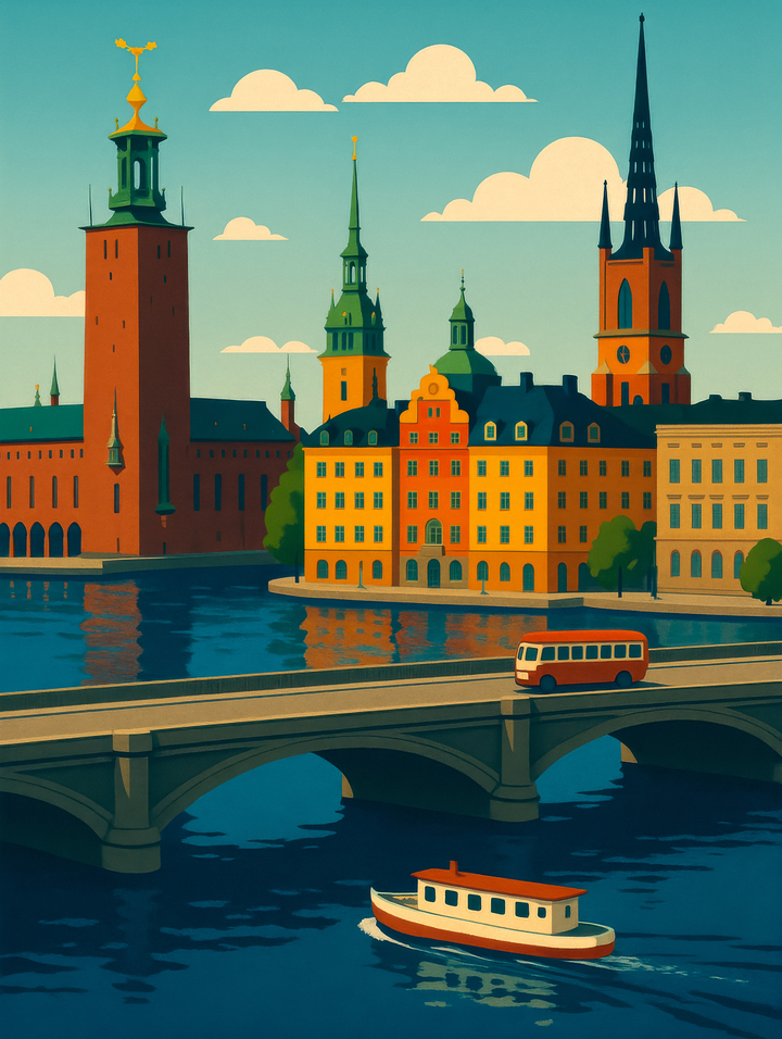 Stockholm Skyline