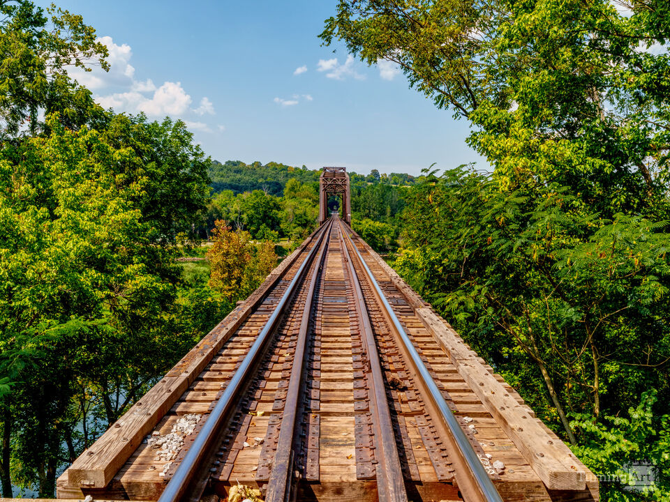 Cotter Arkansas Railroad Tracks