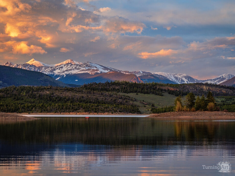 Grays and Torreys Sunset