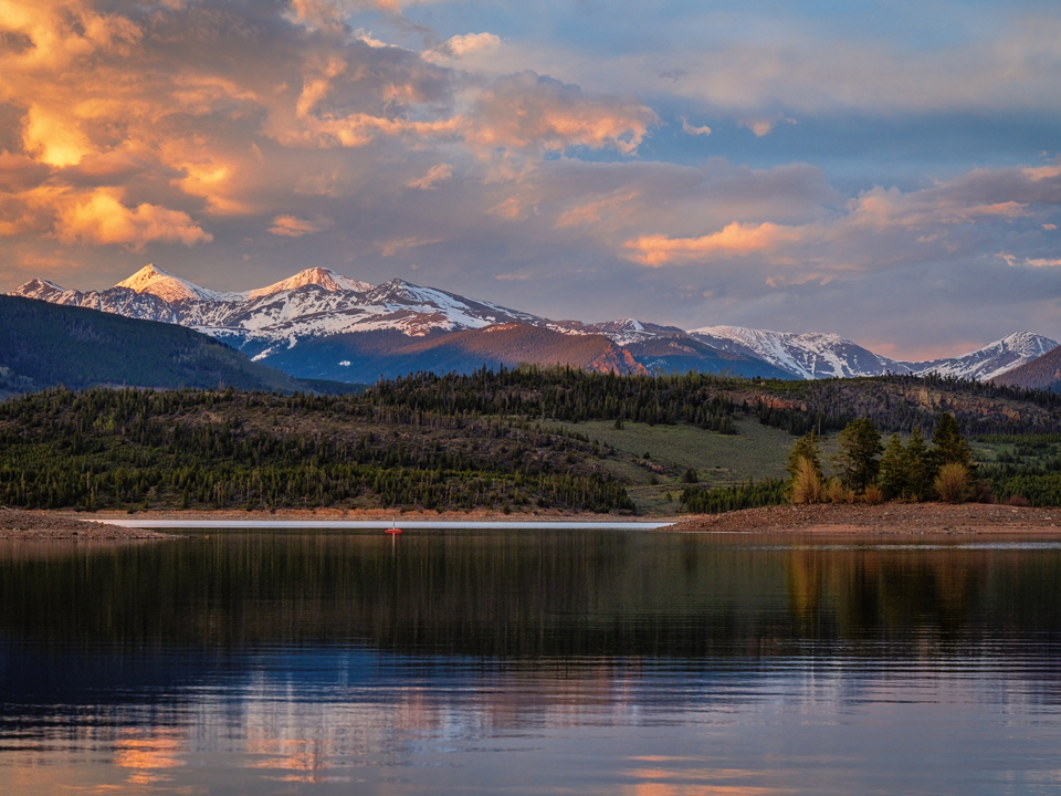Grays and Torreys Sunset