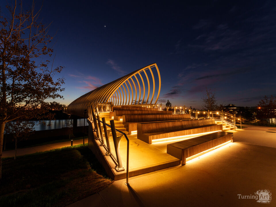 Farnam Pier At Twilight