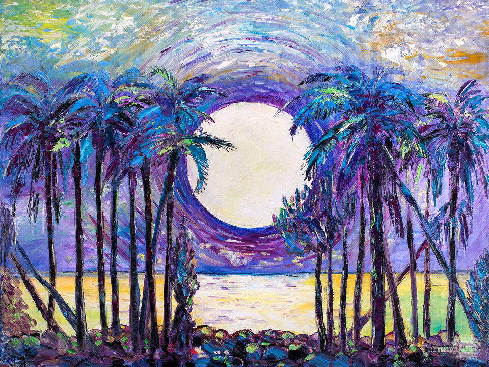 Full Moon over Costa Brava