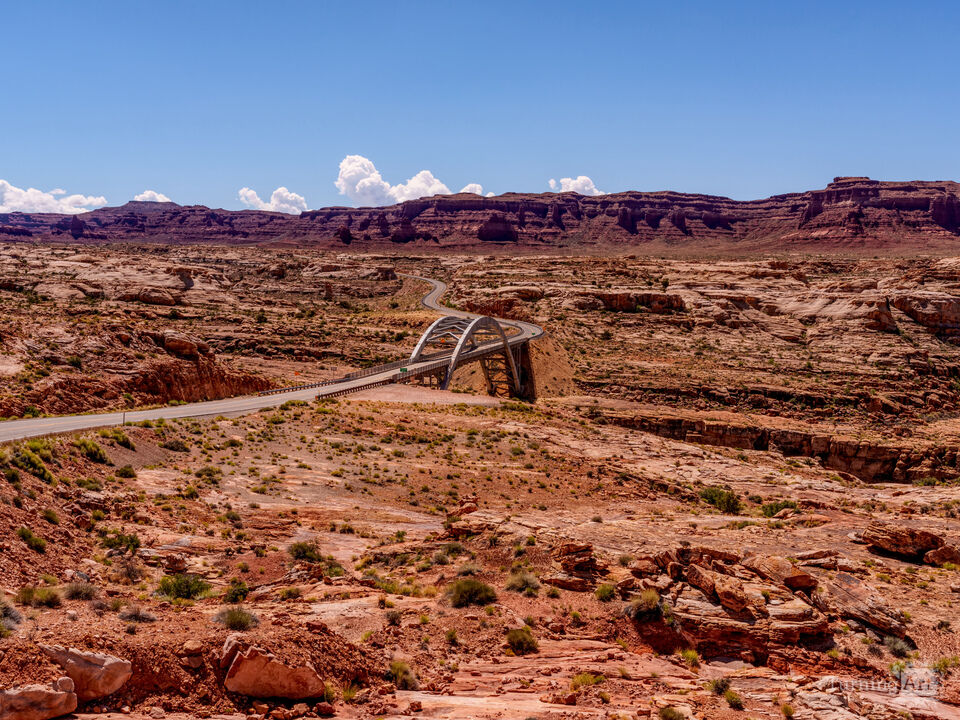 Hite Crossing Bridge Over The Colorado