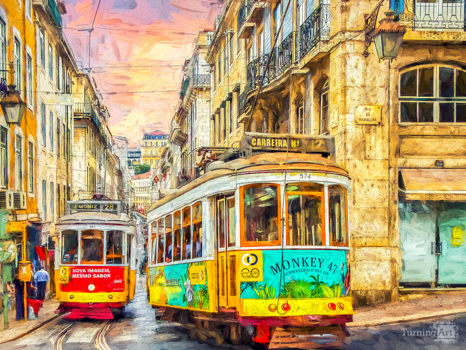 The Colors of Lisbon - Impressionist