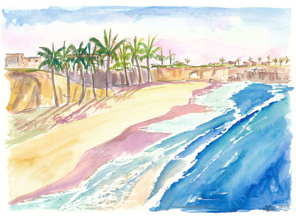 Cave Bay Dreamscape in Barbados, Antilles