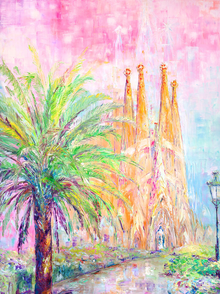 Sagrada Familia – Mother-of-Pearl Morning