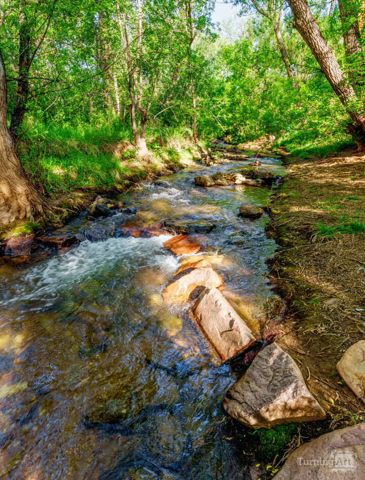 Fountain Creek In Manitou Springs