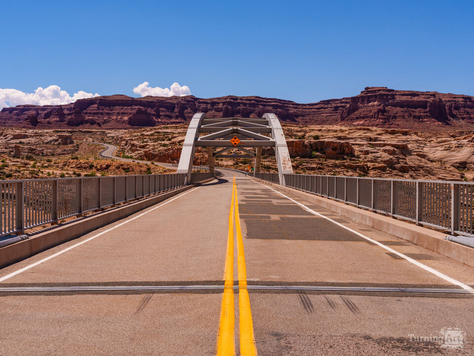 Middle Of Hite Crossing Bridge