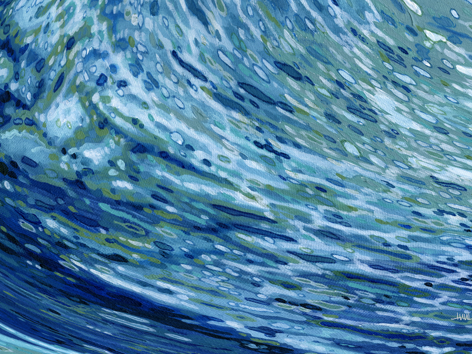 Wave Study- Close Up