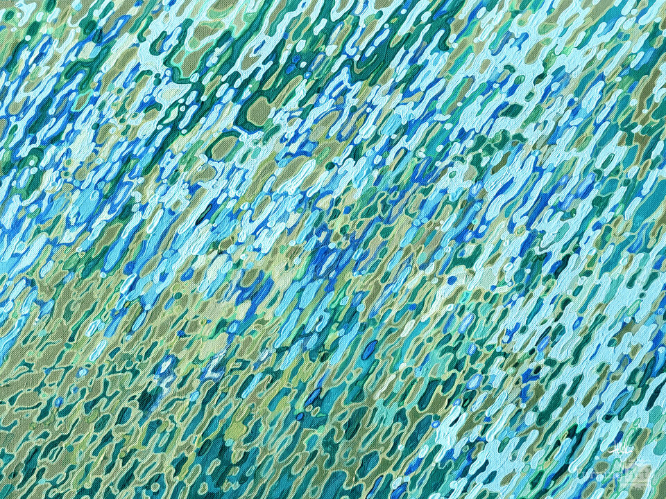 Rippling Lake Landscape