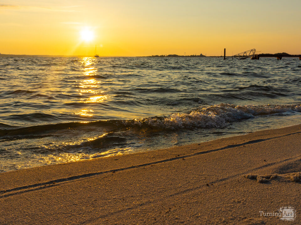 Golden Sunrise Santa Rosa Sound