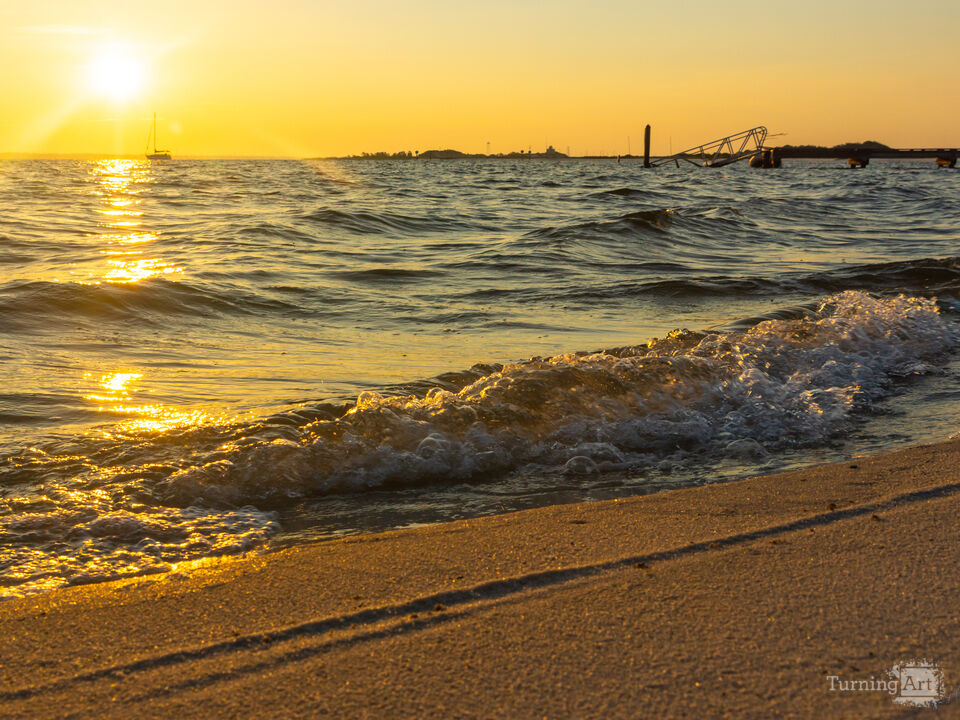 Santa Rosa Sound At Sunrise