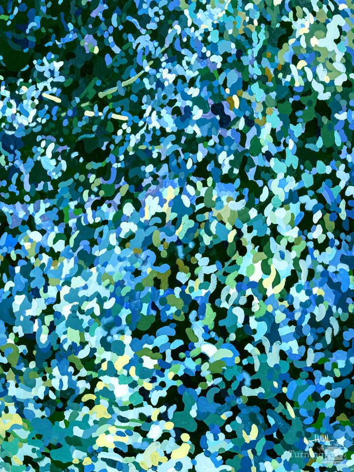 Delphinium Reflecting