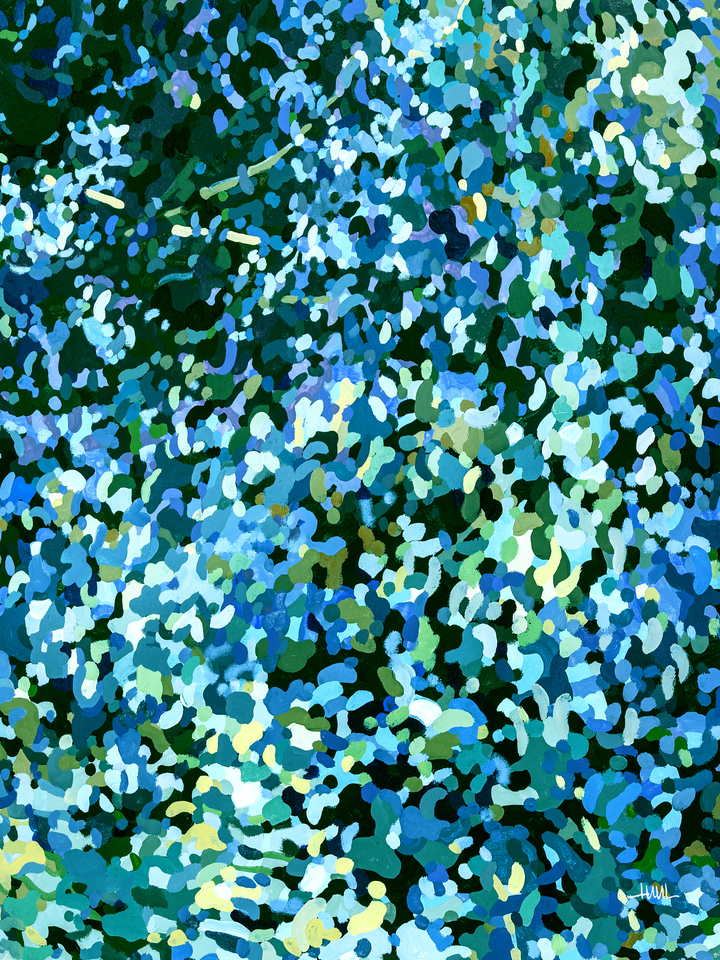 Delphinium Reflecting