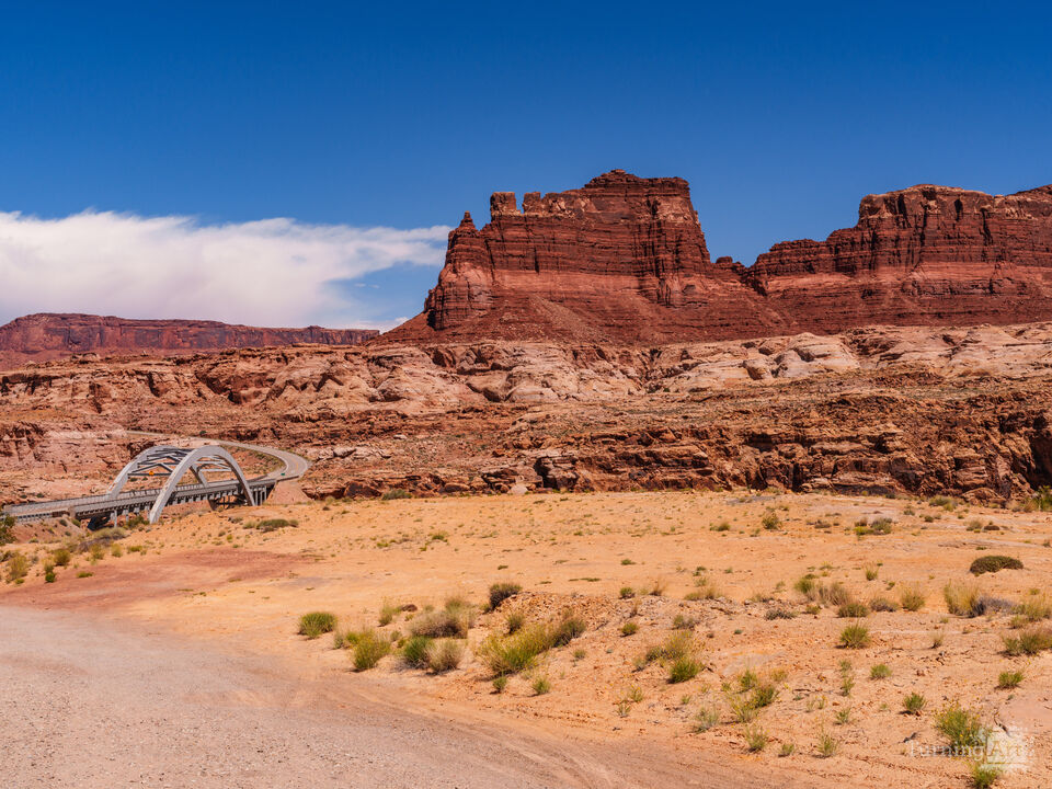 Hite Bridge In Glen Canyon