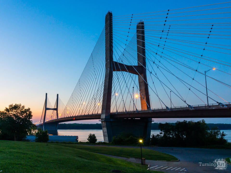 Blue Hour Bill Emerson Bridge