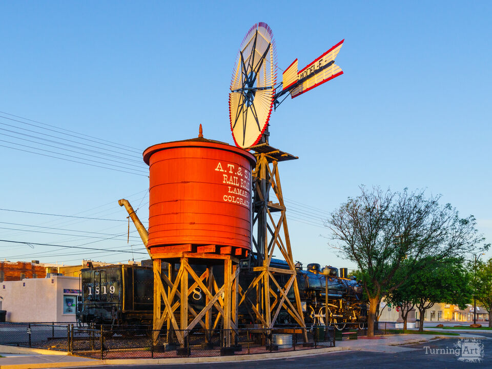 Lamar Colorado Railroad Water Tower