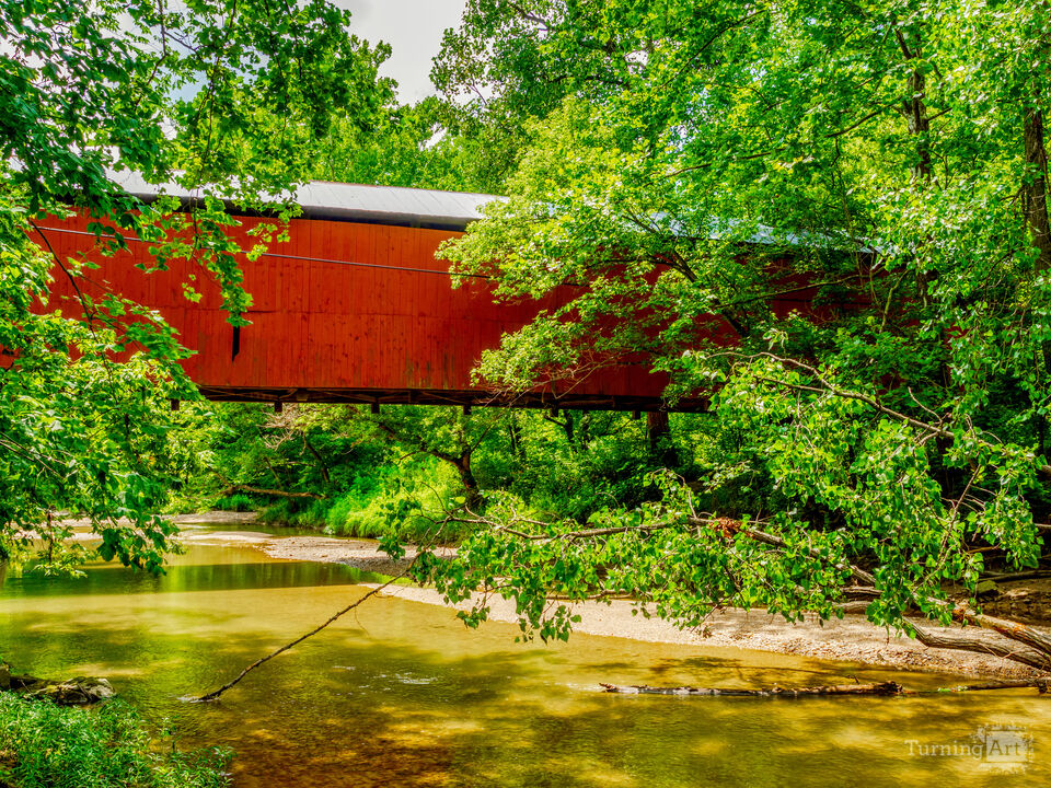 Watkins Mill Covered Bridge Indiana