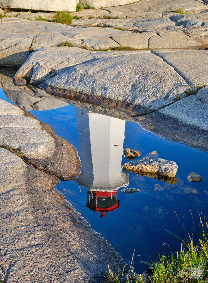 Reflection of Peggy's Cove Lighthouse I