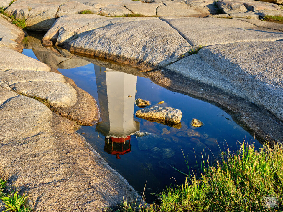 Reflections on Peggy's Cove Lighthouse II