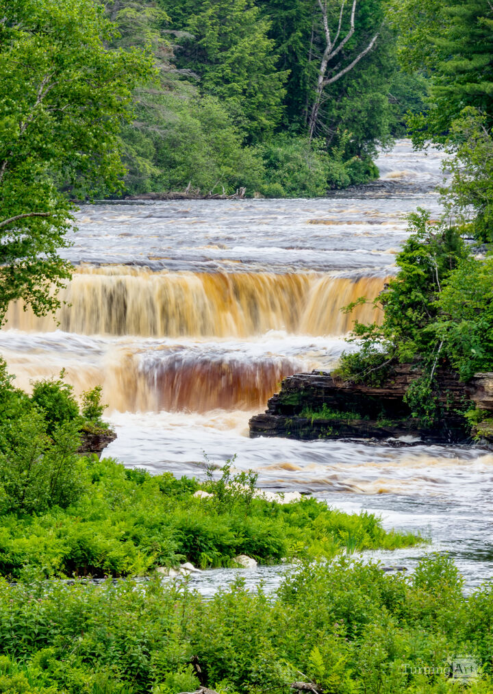 Flowing Tahquamenon Lower Falls