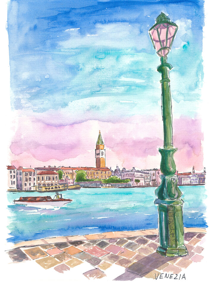 Punta della Dogana View Toward San Marco