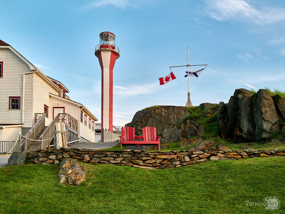 "Apple Core" Cape Forchu Lighthouse