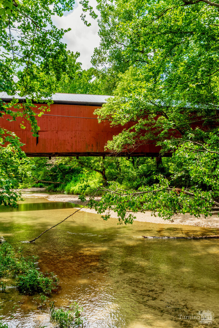 Wilkins Mill Indiana Covered Bridge