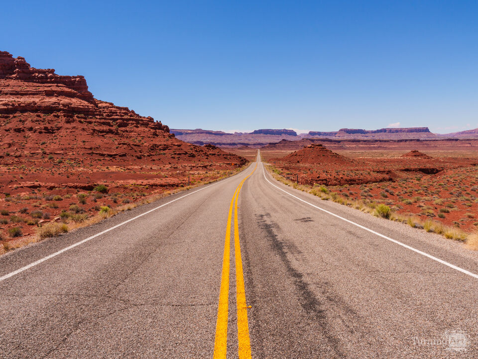 Middle Of Utah Highway 95