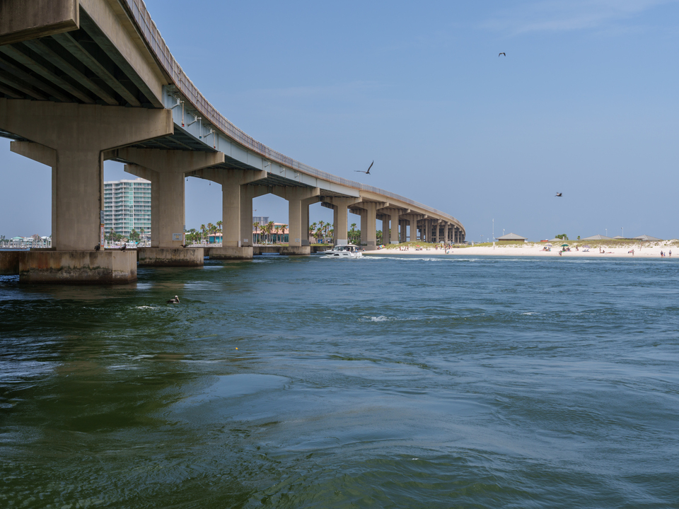 Perdido Pass Bridge Afternoon