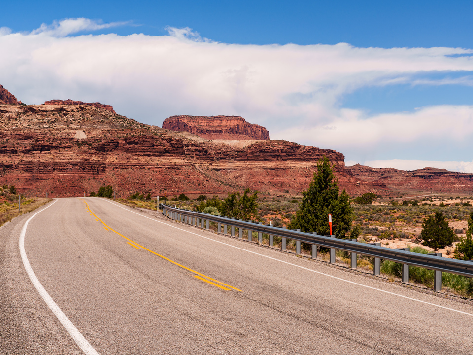 Utah San Juan County US Route 95