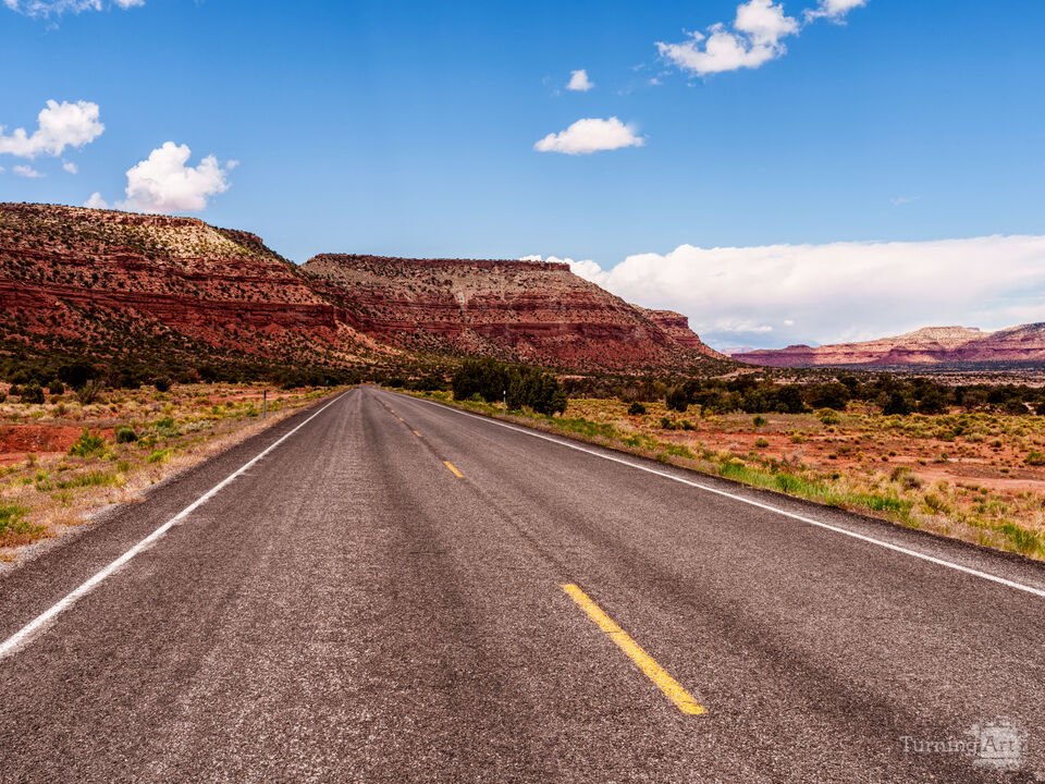 Utah State Route 95 Through Fry Canyon