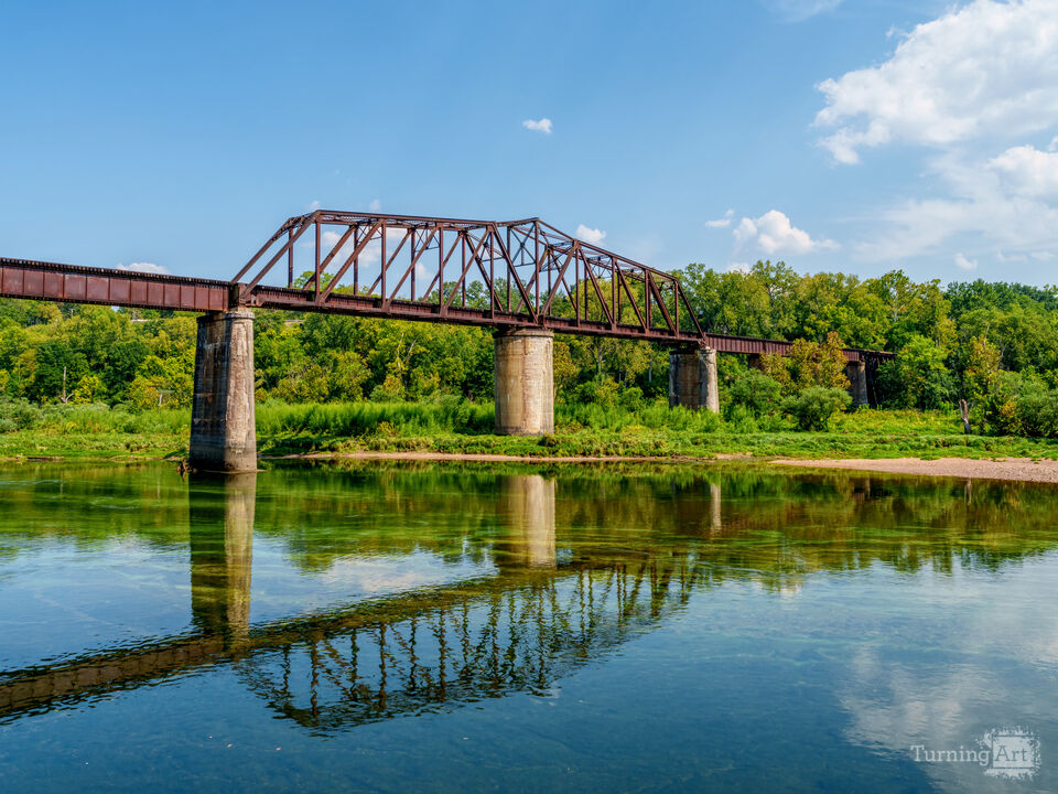 Cotter Vintage Railroad Bridge