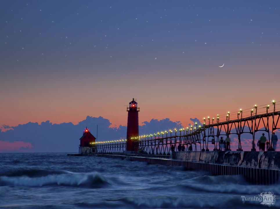 Grand Haven at Twilight