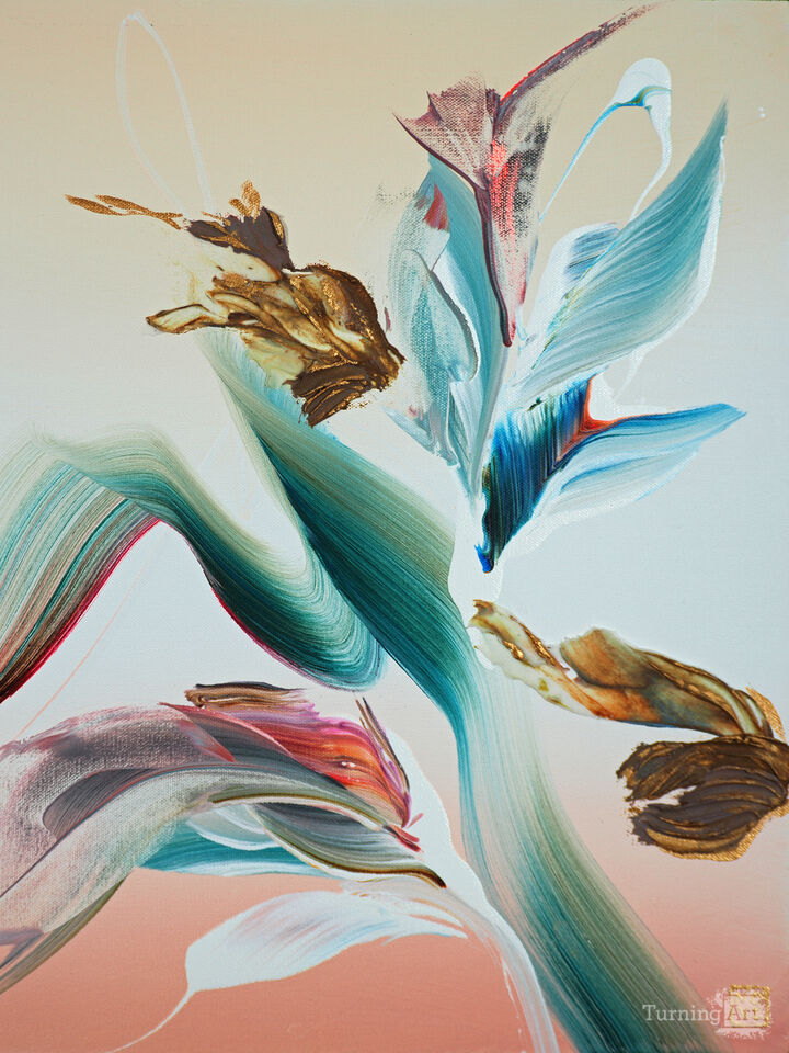 Florilegium of Motion Triptych (c)