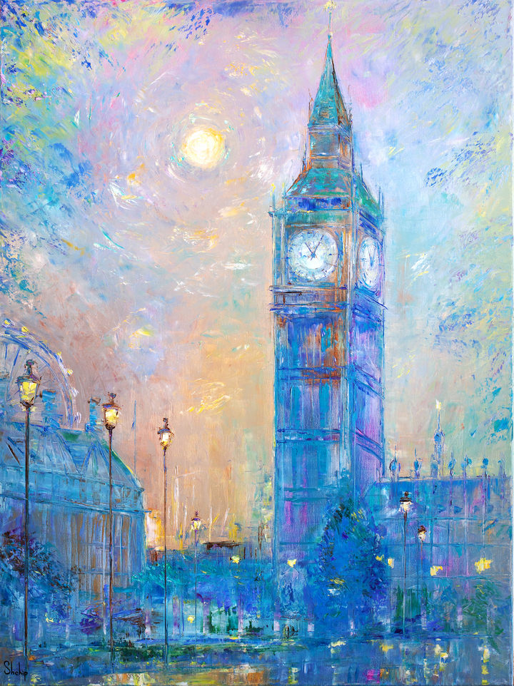 Big Ben in Colour Haze