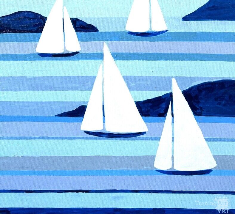 Sailing betwee the Islands