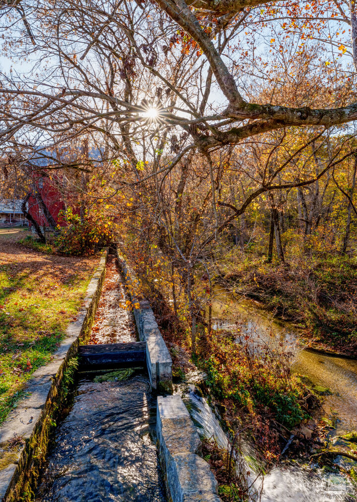 Trough At Topaz Mill