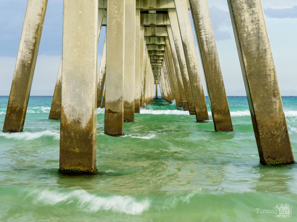 Warm Light Under Navarre Pier