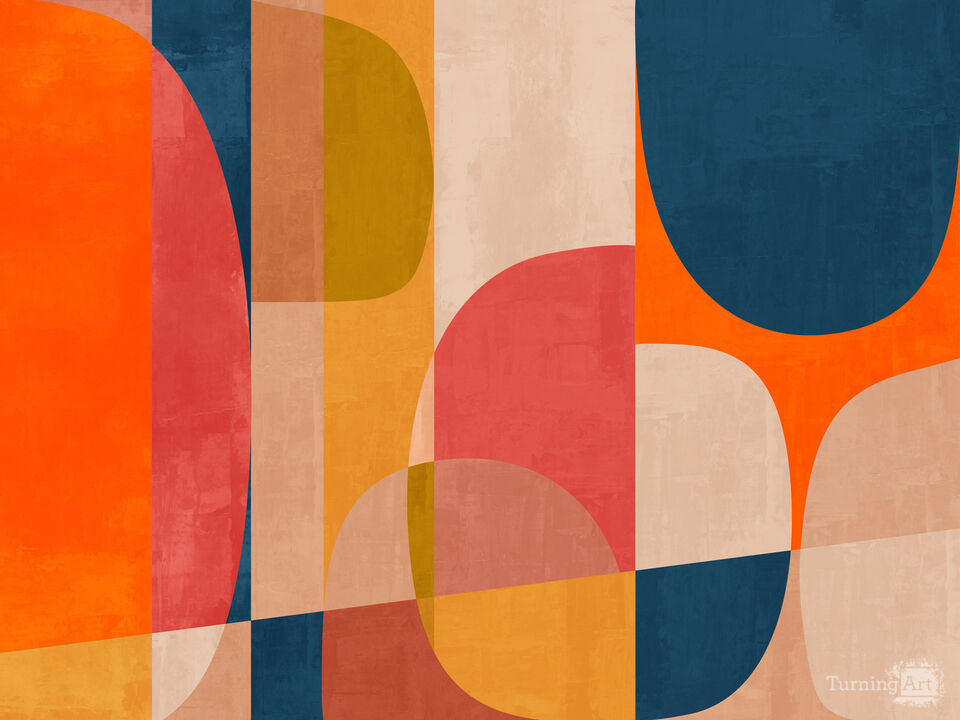 Mid-Century Vibe Colors