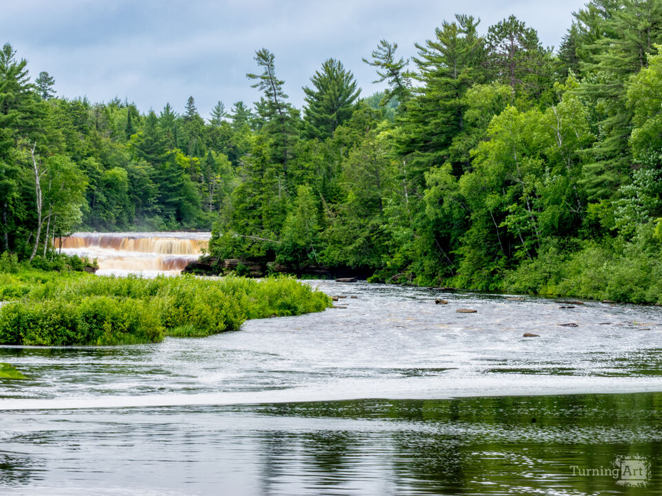 Tahquamenon Lower Falls And River
