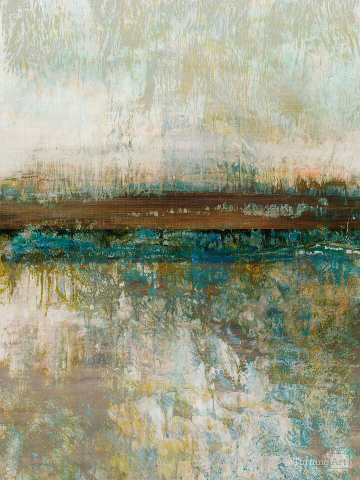 ARCANE 1 - MINIMALIST ABSTRACT LANDSCAPE PAINTING