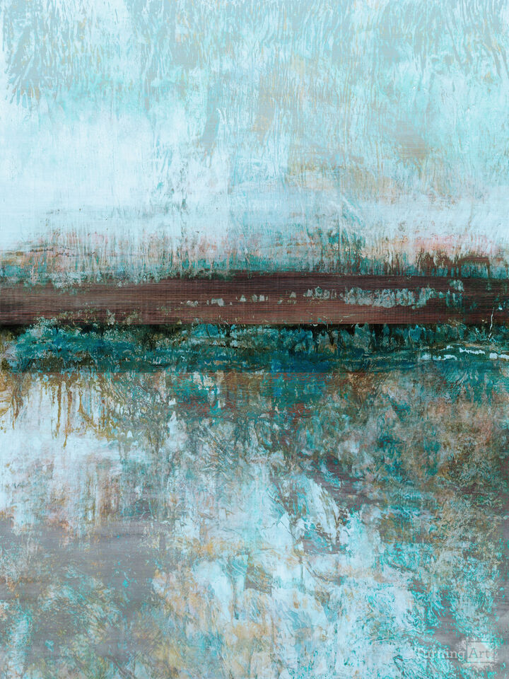 ARCANE 6 - MINIMALIST ABSTRACT LANDSCAPE PAINTING