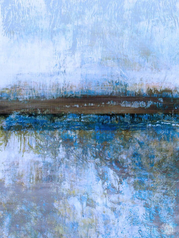 ARCANE 7 - MINIMALIST ABSTRACT LANDSCAPE PAINTING