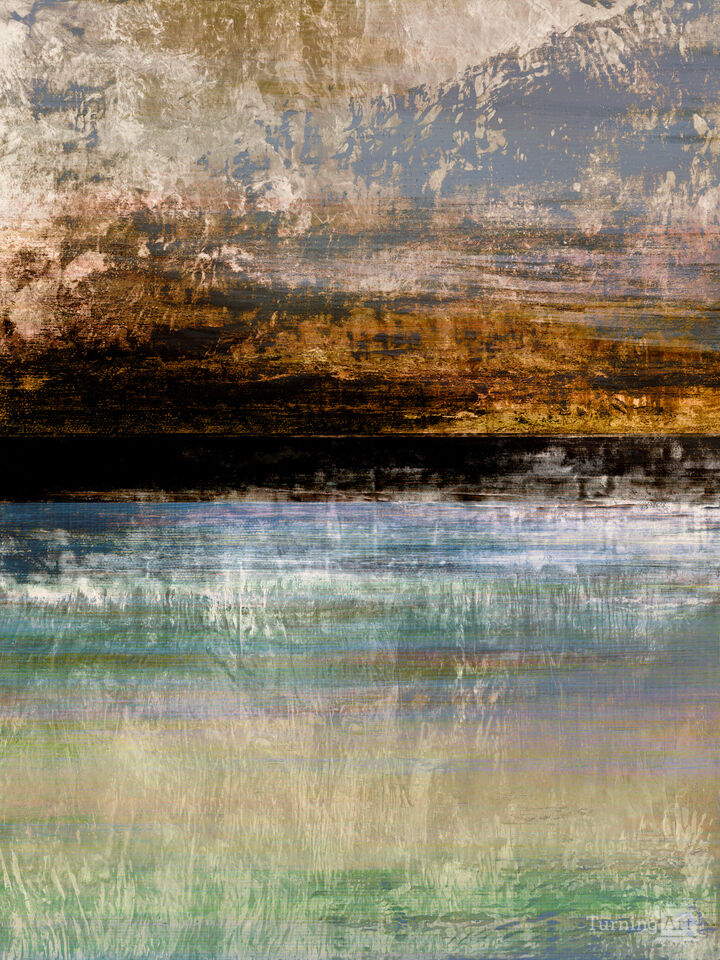 THE HAPPENING 1 - ATMOSPHERIC ABSTRACT LANDSCAPE PAINTING