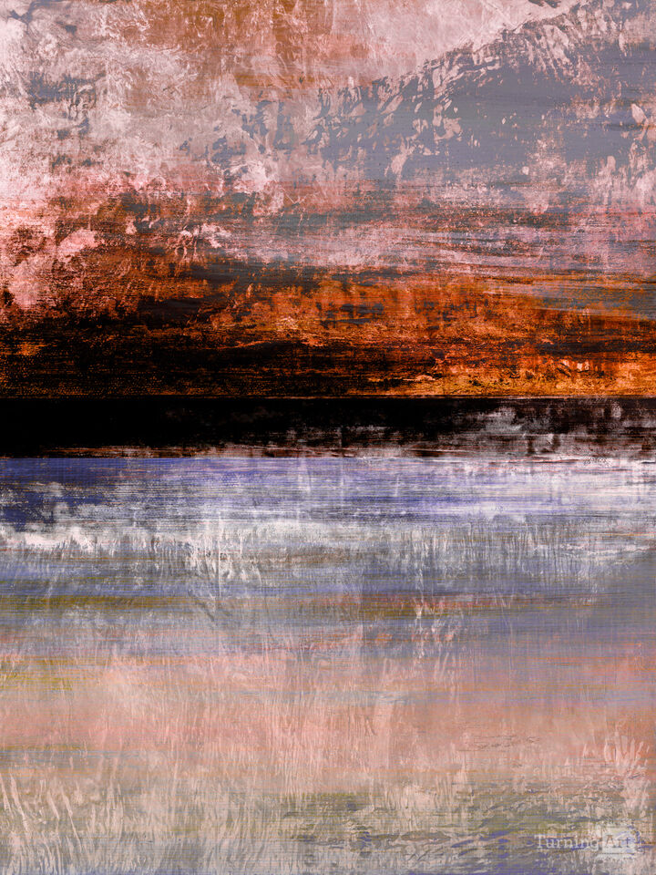 THE HAPPENING 5 - ATMOSPHERIC ABSTRACT LANDSCAPE PAINTING