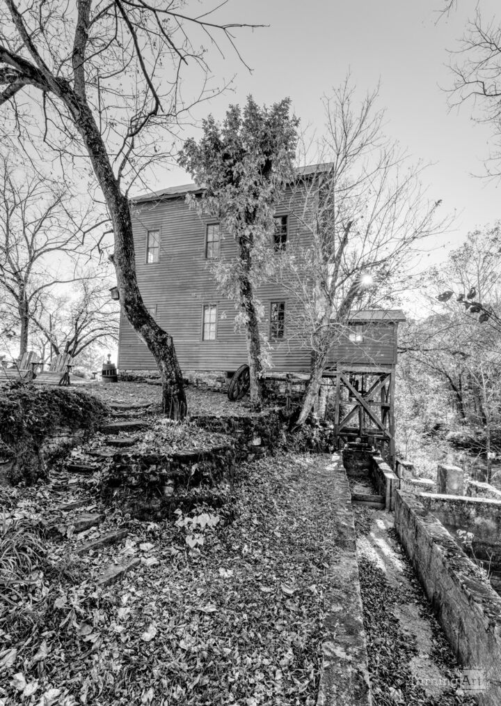 By Topaz Mill Flume Grayscale