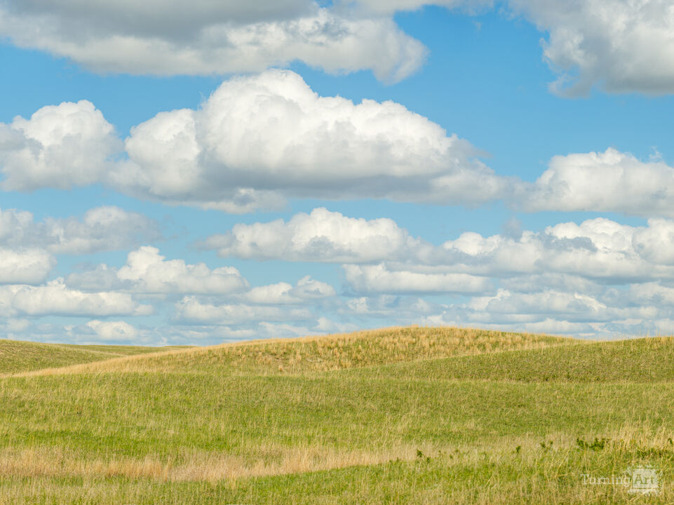 Cloud Drift Over the Distant Hills