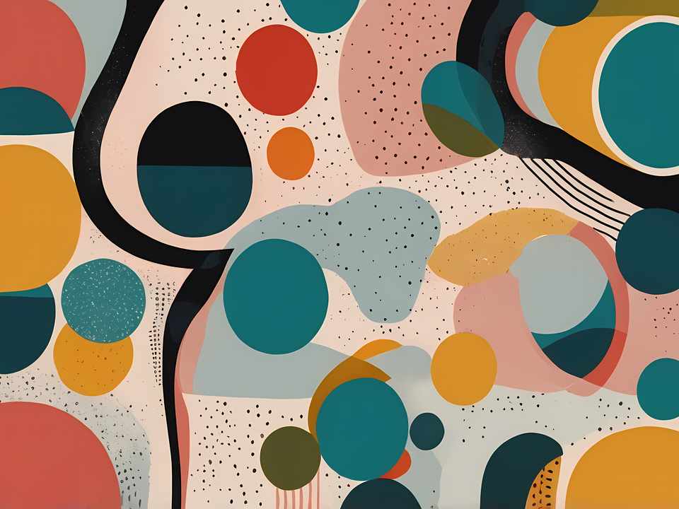 Retro Colorful Abstract